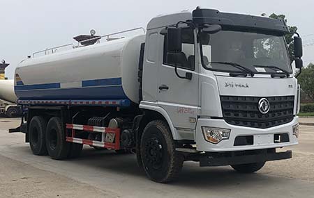 國六東風(fēng)專底后八輪灑水車